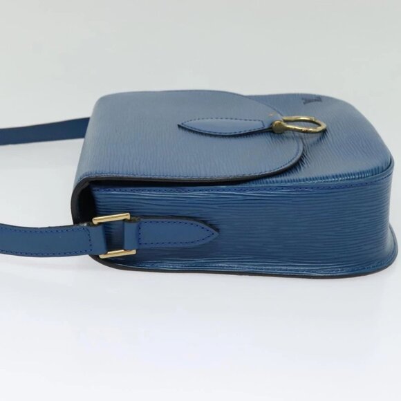 LOUIS VUITTON Epi Saint Cloud GM Shoulder Bag Toledo Blue - Picture 5 of 15